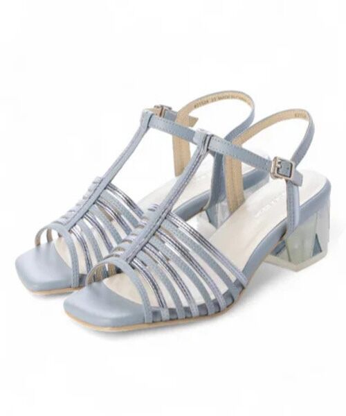 MODE KAORI / モードカオリ サンダル | ステンドグラスヒールTストラップサンダル 21524 | 詳細20