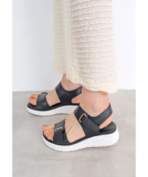 MODE KAORI / モードカオリ サンダル | ダブルベルクロスポーツサンダル 21527 | 詳細11