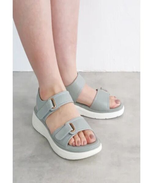 MODE KAORI / モードカオリ サンダル | ダブルベルクロスポーツサンダル 21527 | 詳細17