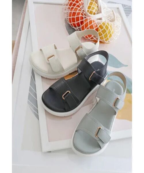 MODE KAORI / モードカオリ サンダル | ダブルベルクロスポーツサンダル 21527 | 詳細18