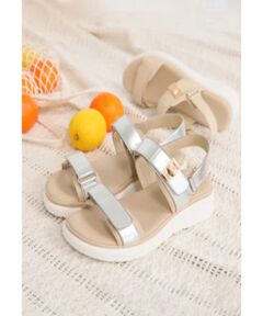 MODE KAORI / モードカオリ サンダル | ダブルベルクロスポーツサンダル 21529