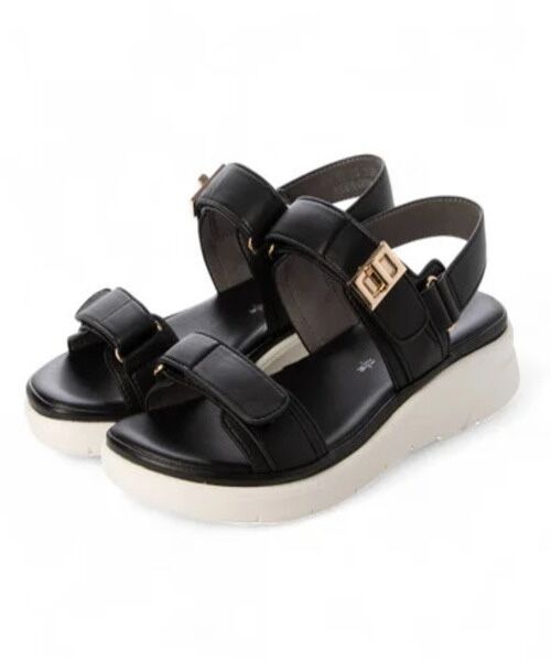 MODE KAORI / モードカオリ サンダル | ダブルベルクロスポーツサンダル 21529 | 詳細13