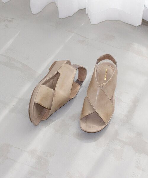 MODE KAORI / モードカオリ サンダル | 【本革】 フラットサンダル 35707 | 詳細10