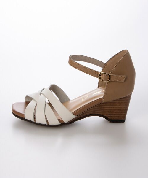 MODE KAORI / モードカオリ サンダル | 【本革】 メッシュウェッジサンダル 35739 | 詳細2