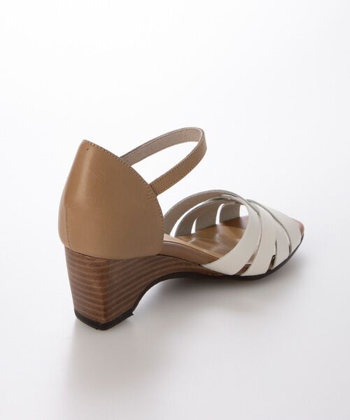 MODE KAORI / モードカオリ サンダル | 【本革】 メッシュウェッジサンダル 35739 | 詳細3