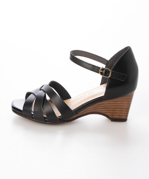 MODE KAORI / モードカオリ サンダル | 【本革】 メッシュウェッジサンダル 35739 | 詳細14