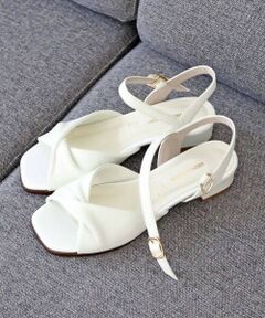 MODE KAORI / モードカオリ サンダル | 【本革】 ソフトリボンサンダル 35743