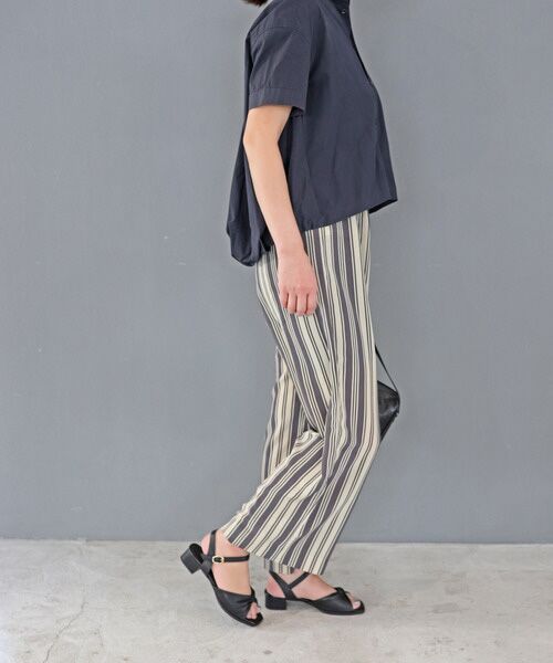 MODE KAORI / モードカオリ サンダル | 【本革】 ソフトリボンサンダル 35743（ブラック）