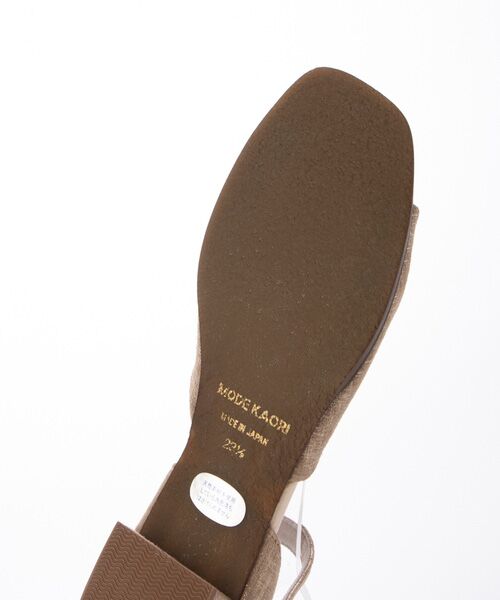 MODE KAORI / モードカオリ サンダル | 【本革】 ソフトリボンサンダル 35743 | 詳細10