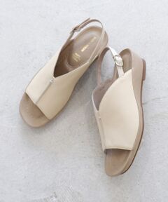 MODE KAORI / モードカオリ サンダル | Vカットカバードプラットサンダル 35745