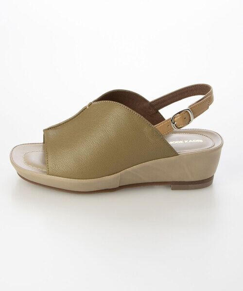 MODE KAORI / モードカオリ サンダル | Vカットカバードプラットサンダル 35745 | 詳細8