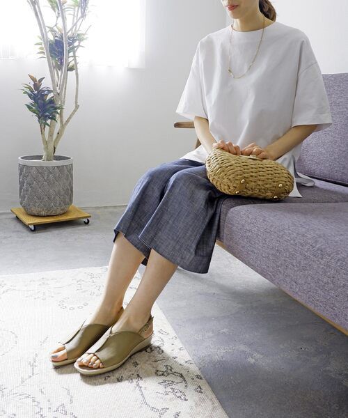 MODE KAORI / モードカオリ サンダル | Vカットカバードプラットサンダル 35745 | 詳細12