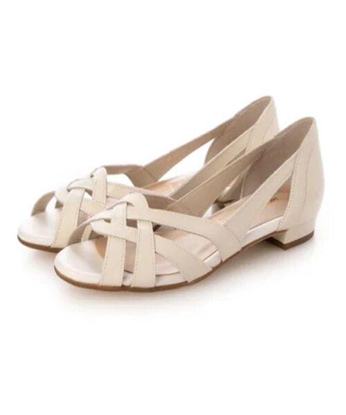 MODE KAORI / モードカオリ サンダル | 【本革】 メッシュフラットシューズ 35747 | 詳細1