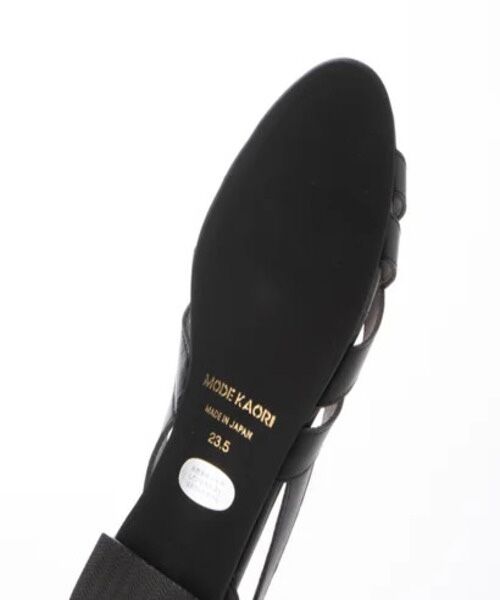 MODE KAORI / モードカオリ サンダル | 【本革】 メッシュフラットシューズ 35747 | 詳細13