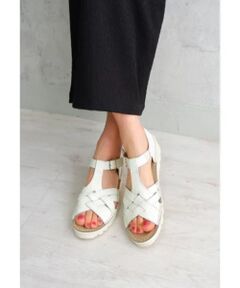 MODE KAORI / モードカオリ サンダル | 【本革】 撥水Tストラップサンダル 6135