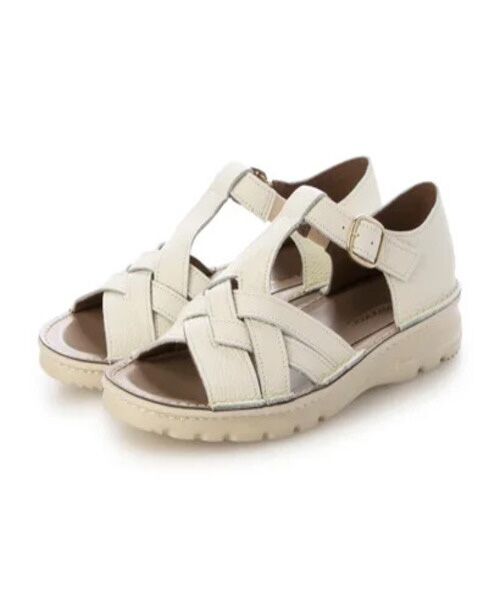 MODE KAORI / モードカオリ サンダル | 【本革】 撥水Tストラップサンダル 6135 | 詳細1