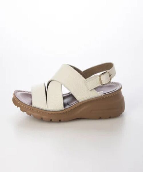 MODE KAORI / モードカオリ サンダル | 【本革】 撥水クロスバンドサンダル 6137 | 詳細2