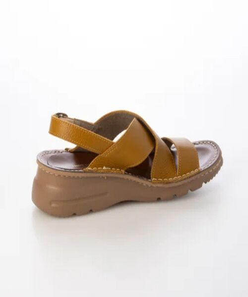 MODE KAORI / モードカオリ サンダル | 【本革】 撥水クロスバンドサンダル 6137 | 詳細9