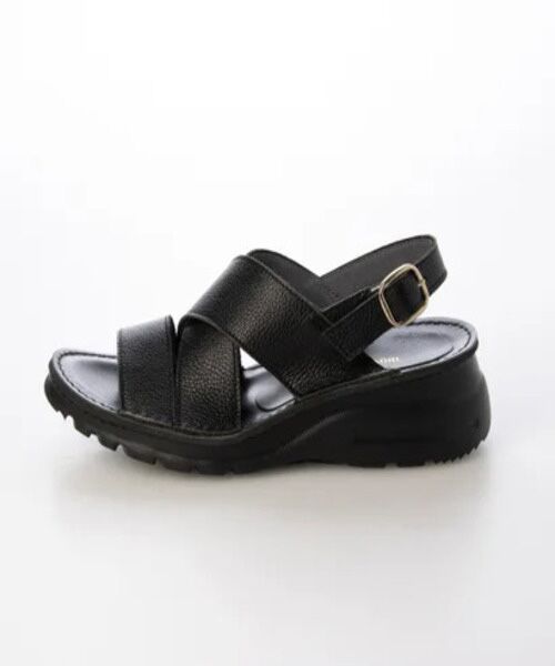 MODE KAORI / モードカオリ サンダル | 【本革】 撥水クロスバンドサンダル 6137 | 詳細14