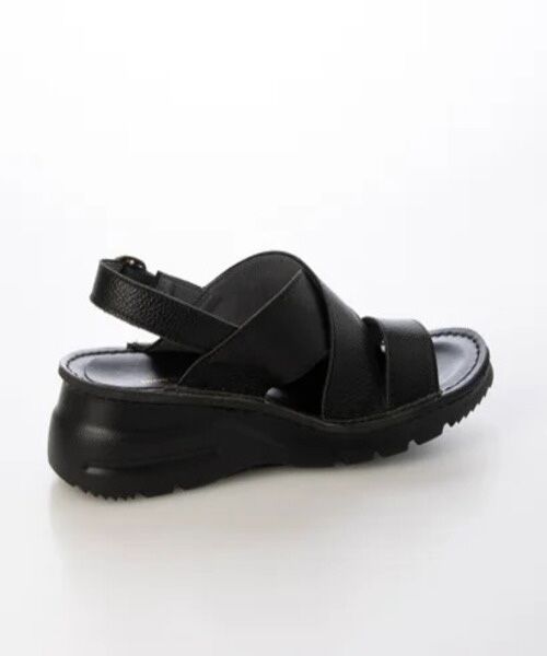 MODE KAORI / モードカオリ サンダル | 【本革】 撥水クロスバンドサンダル 6137 | 詳細15