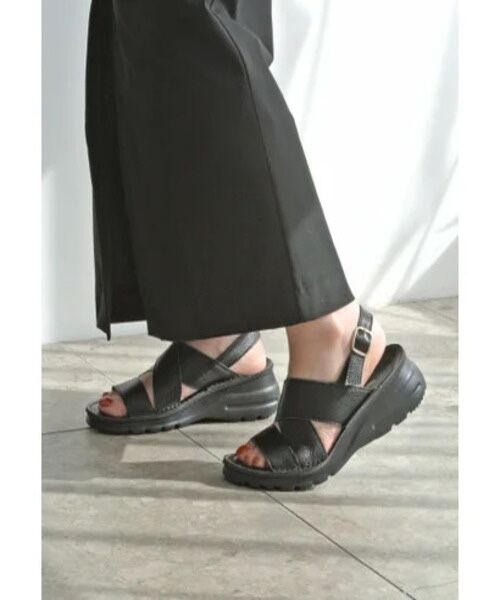 MODE KAORI / モードカオリ サンダル | 【本革】 撥水クロスバンドサンダル 6137 | 詳細17