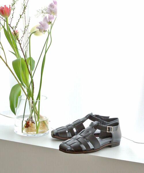 MODE KAORI / モードカオリ サンダル | 【本革】 グルカサンダル 6281（ブラック）