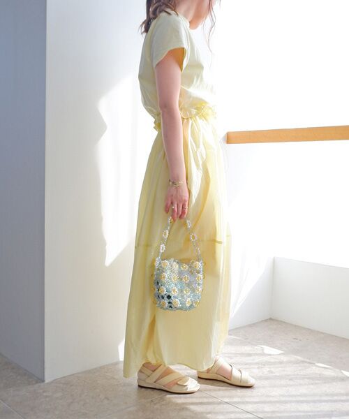 MODE KAORI / モードカオリ サンダル | 【本革】 マジックテーププラットサンダル 6725（アイボリー）