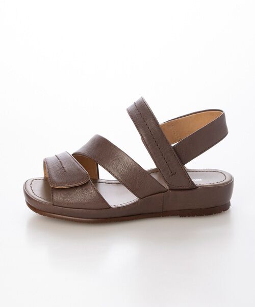 MODE KAORI / モードカオリ サンダル | 【本革】 マジックテーププラットサンダル 6725 | 詳細7