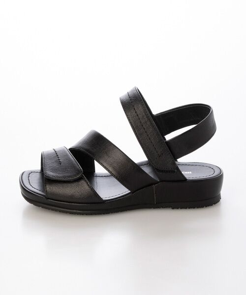 MODE KAORI / モードカオリ サンダル | 【本革】 マジックテーププラットサンダル 6725 | 詳細12