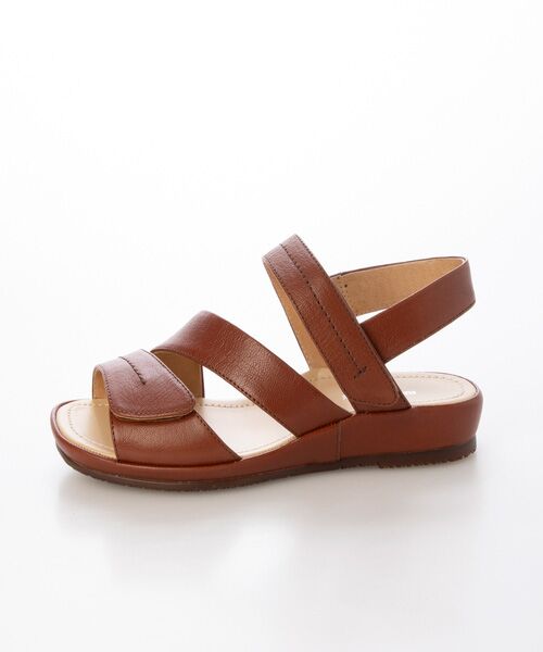 MODE KAORI / モードカオリ サンダル | 【本革】 マジックテーププラットサンダル 6725 | 詳細17
