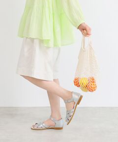 MODE KAORI / モードカオリ サンダル | 【本革】 メッシュセパレートサンダル 7127