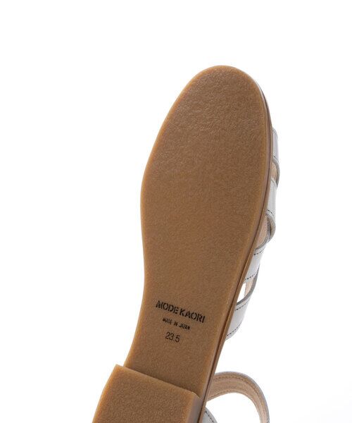 MODE KAORI / モードカオリ サンダル | 【本革】 メッシュセパレートサンダル 7127 | 詳細9