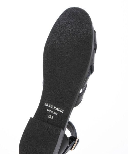 MODE KAORI / モードカオリ サンダル | 【本革】 メッシュセパレートサンダル 7127 | 詳細14