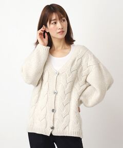 MOGA / モガ ニット・セーター | SHOGOケーブルニットカーディガン