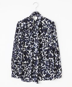 MOGA / モガ シャツ・ブラウス | フロートリーフPTボウタイブラウス