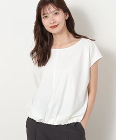 MOGA / モガ シャツ・ブラウス | トリアセハイテンションショート丈ブラウス