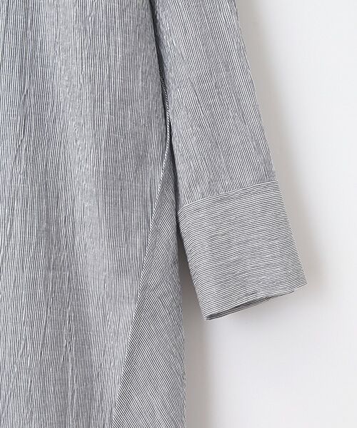 MOGA / モガ ロング・マキシ丈ワンピース | リネンワッシャーフレアーシャツワンピース | 詳細3