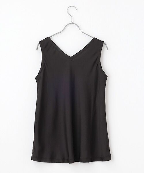 MOGA / モガ タンクトップ | シルクライクポリサテンタンクトップ | 詳細1