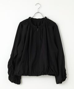 MOGA / モガ ブルゾン | ナイロンワッシャーバルーンショートブルゾン