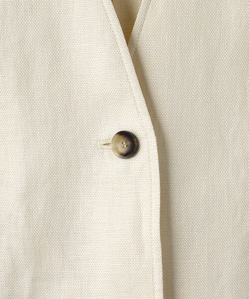 MOGA / モガ その他アウター | リネンオックスジレ | 詳細1