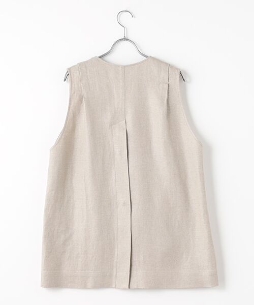 MOGA / モガ その他アウター | リネンオックスジレ | 詳細2