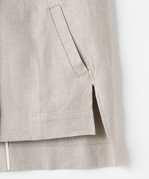 MOGA / モガ その他アウター | リネンオックスジレ | 詳細4