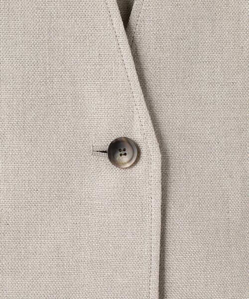 MOGA / モガ その他アウター | リネンオックスジレ | 詳細5