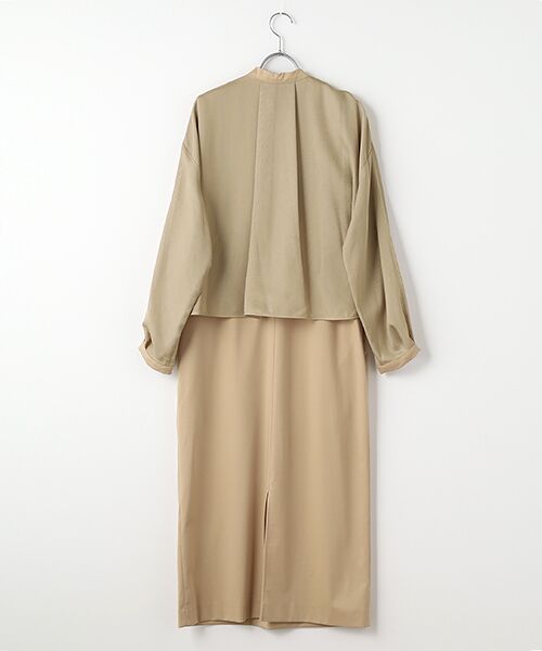 MOGA / モガ ロング・マキシ丈ワンピース | feerique メッシュ×ジャージドッキングワンピース | 詳細2