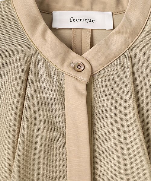 MOGA / モガ ロング・マキシ丈ワンピース | feerique メッシュ×ジャージドッキングワンピース | 詳細6