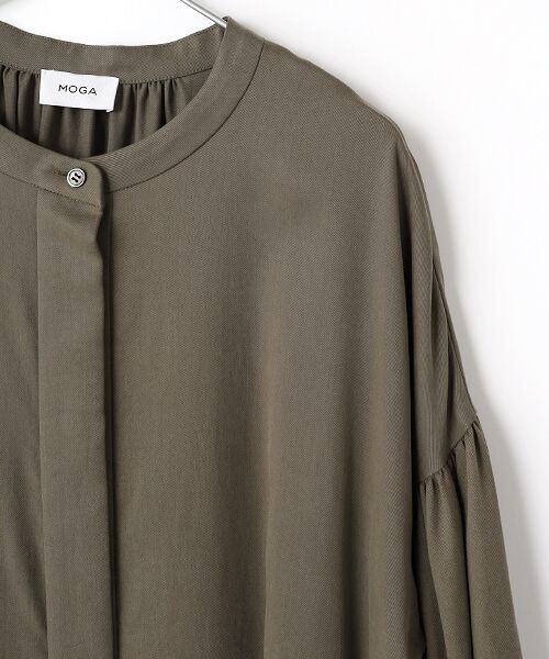 MOGA / モガ ロング・マキシ丈ワンピース | フィブリルツイルフレアワンピース | 詳細2