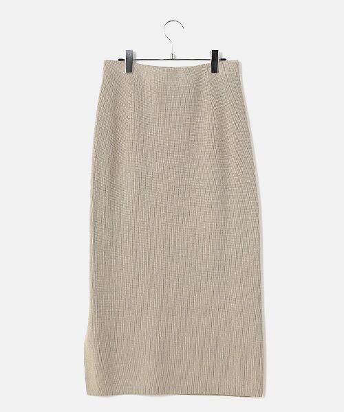 MOGA / モガ ロング・マキシ丈スカート | イスラエルギザIラインニットスカート | 詳細2