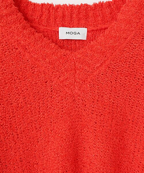 MOGA / モガ ニット・セーター | DALIA Vネックショートニットトップス | 詳細4