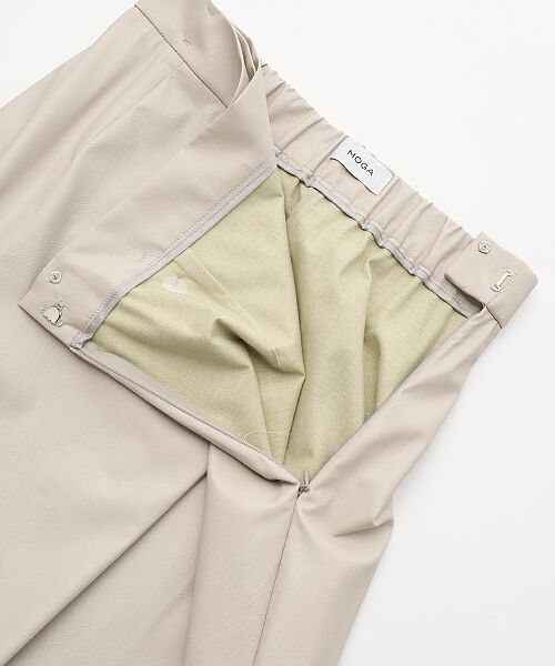 MOGA / モガ ロング・マキシ丈スカート | ヴィスコートスライトレザーIラインスカート | 詳細5