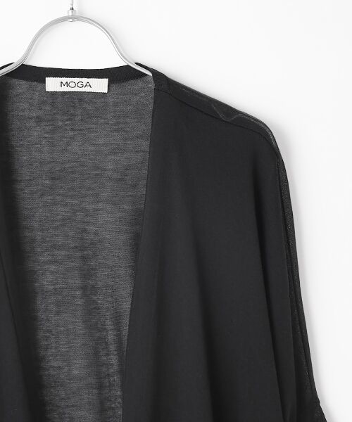 MOGA / モガ カーディガン・ボレロ | マーレアシンメトリーミドルカーディガン | 詳細2